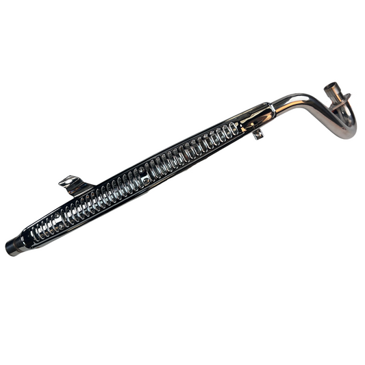 Overhead exhaust Dax Ori look silver / chrome - beautiful finish 