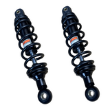 Rear springs / shock absorbers 285mm OKD type set with 6 black coils 