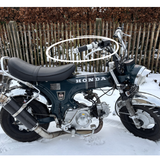 CNC silver handles with bar-end 