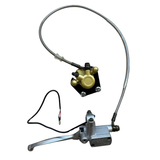 Fourche avant USD Dax complète 45 mm or avec accessoires - longueur 650 mm 
