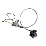Fourche USD Dax 45mm modèle abaissé noir (540mm) avec accessoires inclus 