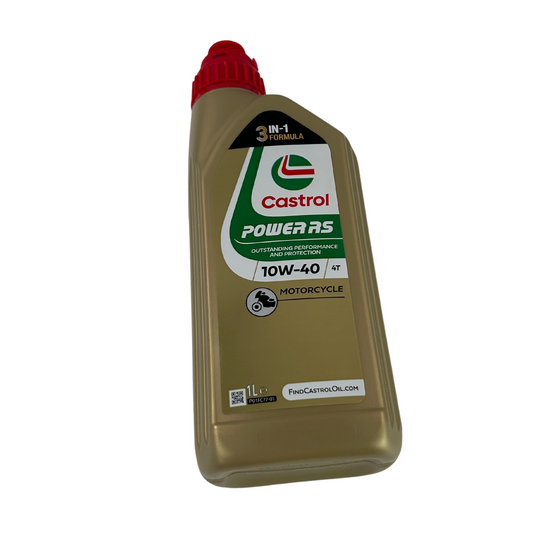 Castrol Power RS 4-stroke 10W40 oil 4 liter can 
