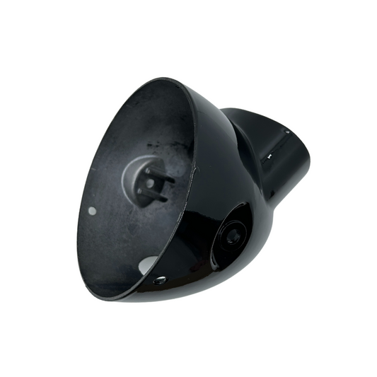 Scheinwerfergehäuse Dax schwarz aus Metall 