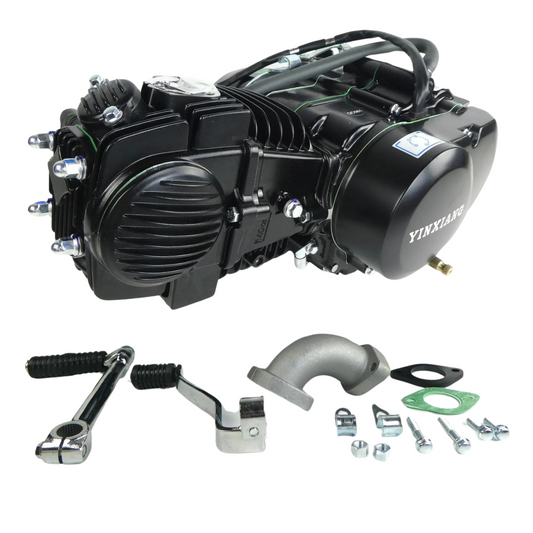 YX YINXIAN 140cc moteur Noir - Manuel - Kickstart 