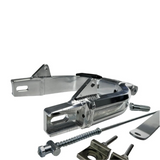 Kepspeed extended swingarm Dax aluminum silver + 4cm