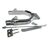 Kepspeed extended swingarm Dax aluminum silver + 4cm
