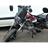 Daytona type windshield carbon look Dax – Monkey 