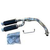 Carbon Twin exhaust for Dax 'The Shotgun' 