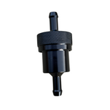 Filtre à essence en aluminium noir pour câbles de 6 mm 