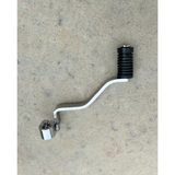 Shift pedal short model silver for all engine blocks 