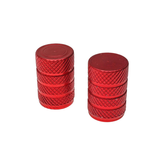Valve cap set of two pieces, choice of color 