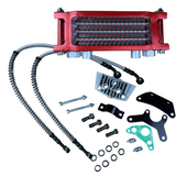 Ensemble complet de refroidisseur d'huile 4 couches rouge pour Dax, Monkey, PBR 