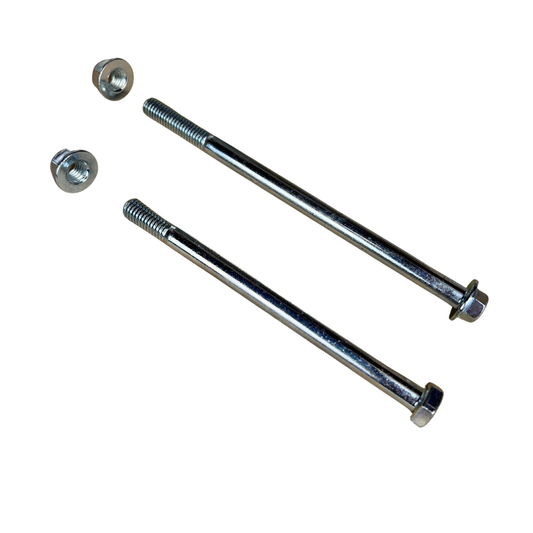 Schrauben zur Befestigung des Motorblocks im Dax-Rahmen + Sicherungsmuttern 