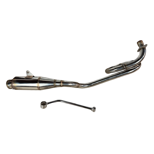 Underlying Snake exhaust for Dax - with removable DB killer 