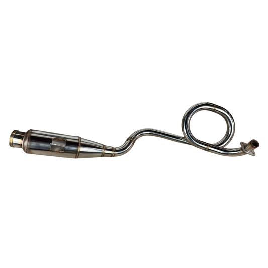 Underlying Snake exhaust for Dax - with removable DB killer 