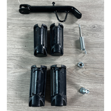 Fußstützen und Fußstütze - neu, aber ohne Gestell (siehe Beschreibung) 