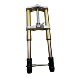 Fourche avant USD Dax complète 45 mm or avec accessoires - longueur 650 mm 