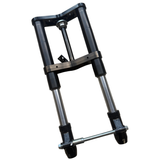 Fourche USD Dax 45mm modèle abaissé noir (540mm) avec accessoires inclus 
