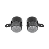 Clignotants / Feux de détresse Dax verre fumé et ampoule 12V (2 pièces) 