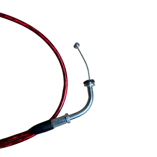 Throttle cable red Replica Dax 50cc Skyteam – Zhenhua – Jincheng 
