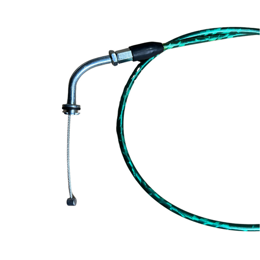 Throttle cable green Replica Dax 50cc Skyteam – Zhenhua – Jincheng 