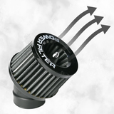 Filtre à air incliné Power Filter adapté pour Dax, Monkey, Pitbike et autres 