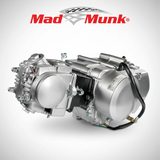 Madmunk 72cc Engine block silver - Manual - 4 Gears kick start. Dax,. 70cc 