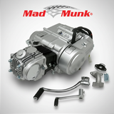 Madmunk 72cc Engine block silver - Manual - 4 Gears kick start. Dax,. 70cc 