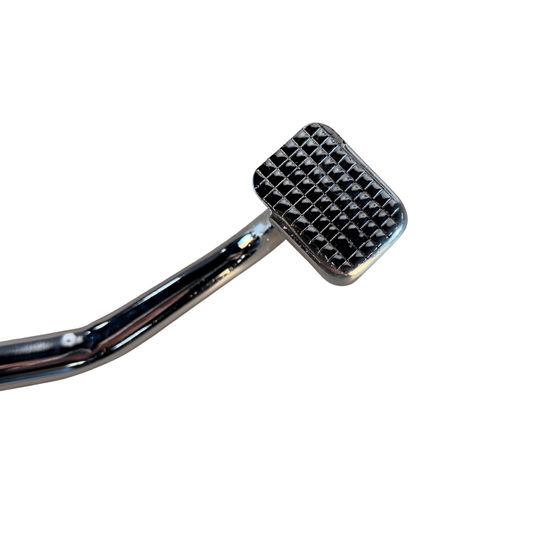 Dax achterrem pedaal chrome/zilver Honda, Skyteam, Zhenhua, Jincheng...