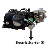 Bloc moteur à changement de vitesse 72cc 4 temps complet avec démarreur électrique – 4 vitesses 