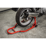 Paddock-Ständer universell rot - geeignet für alle Arten von Mopeds und Motorrädern 