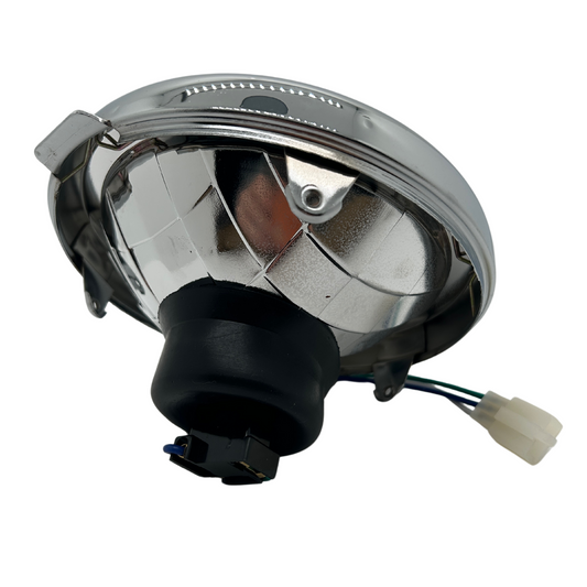 Multireflector headlamp optics rainbow lens Dax 