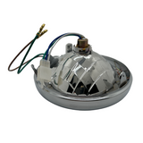 Multireflector Headlamp Dax diamond front lamp blacked out 