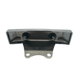 Honda fork emblem chrome and black with mounting bracket Dax 