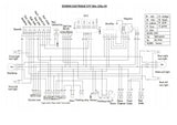 Wiring diagram Zhenhua Dax Zhenhua 50-125 euro 4 wiring harness 