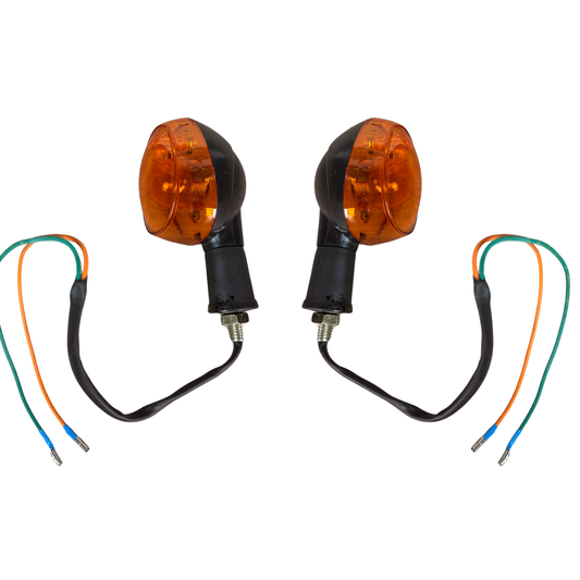 Indicateurs 12 volts grand modèle avec lentille orange pour Dax et autres modèles 