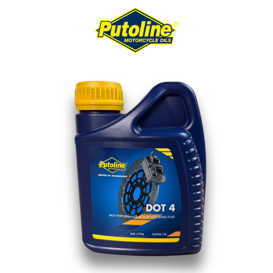 Putoline DOT 4 liquide de frein synthétique - contenu 500ML 