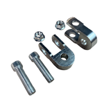 Rallonges d'amortisseur en aluminium +25 mm – ensemble de 2 pièces 