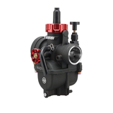 Version de course du carburateur Nibbi PE24YJ Flange - avec raccord en caoutchouc à bride 