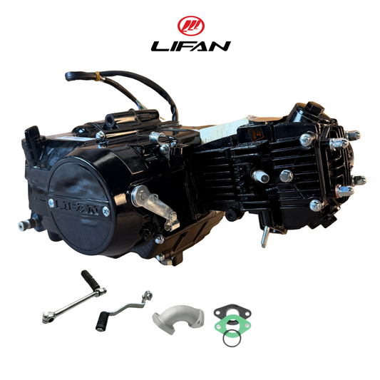 Lifan 70cc Engine block black - Manual - 4 Gears kick start. Dax,. (72cc) 