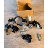 Various parts of the contact lock set Dax 