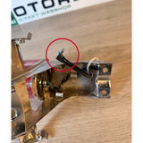 Second-hand - rear light bracket with rear light - see description 