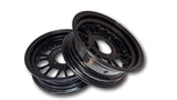 BB Sport mat zwart tubeless aluminium velgen voor Monkey 12 "x 3.5 + 2.75"