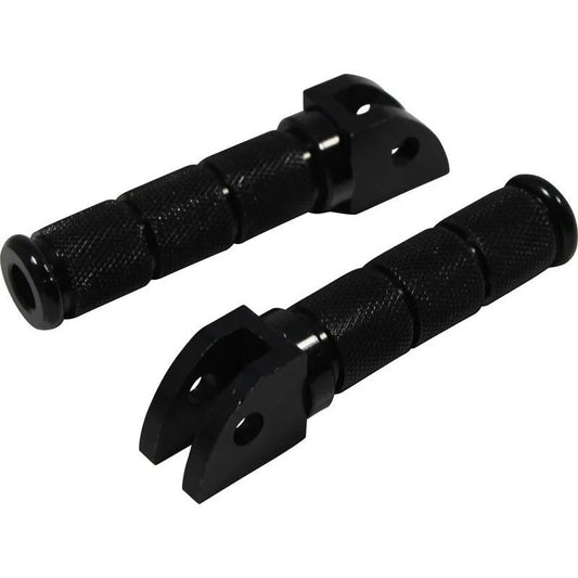 CNC footrests - 21 mm black for Dax and Monkey models 