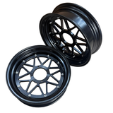 Jeu de jantes Tubeless noir 12 pouces - 3.50 x 3.00 - Pour Dax et Monkey