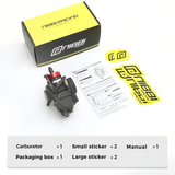 Vergaser Nibbi PE24YJ Flansch-Racing-Version – mit Steck-/Gummianschluss