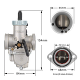 Carburateur Nibbi PE 28 Bride – Version Racing (PE28FL-SR) 