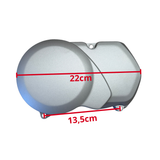 Couvercle de carter gauche pour moteurs complets de type YX 140 cm³ et Lifan 125 - gris