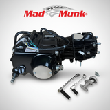 Madmunk 72cc Engine block black - Manual - 4 Gears kick start. Dax,. 70cc 
