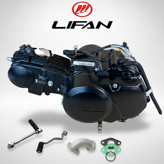 Lifan 50cc Engine black - Manual - 4 Gears kick start. Dax, (49cc) 